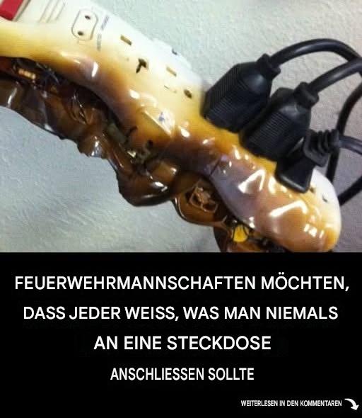 Dinge, die Sie niemals an eine Steckdosenleiste anschließen sollten