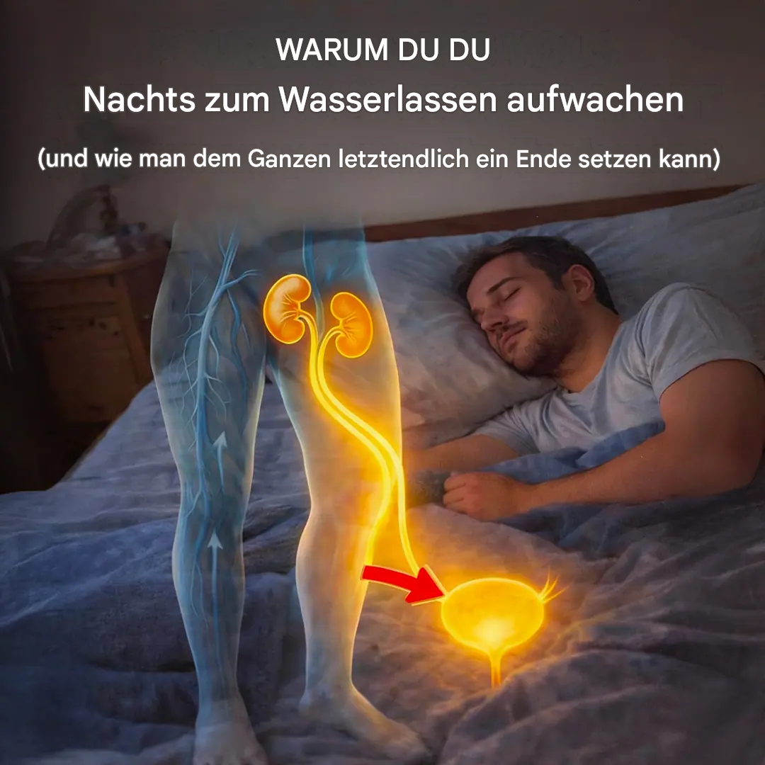 Warum müssen Sie nachts aufwachen, um Wasser zu lassen (und wie können Sie das endgültig verhindern!)