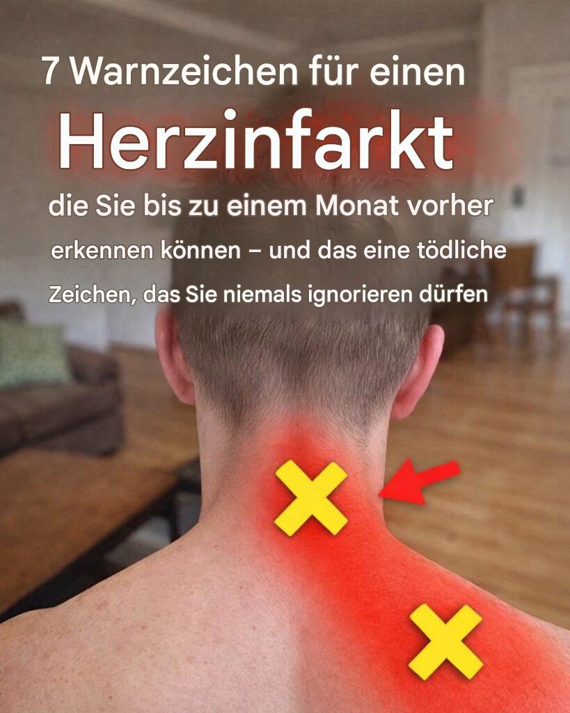 Warnzeichen eines Herzinfarkts, die Sie Wochen früher bemerken können, und das eine Signal, das Sie niemals ignorieren sollten