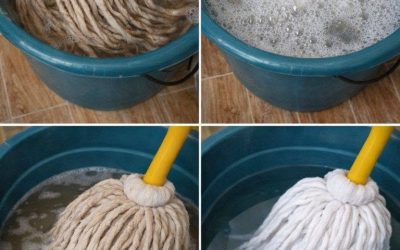 Der Mopp war total verdreckt, den kaufe ich nicht wieder: Ein Tropfen dieser Zutat und er ist wieder wie neu.